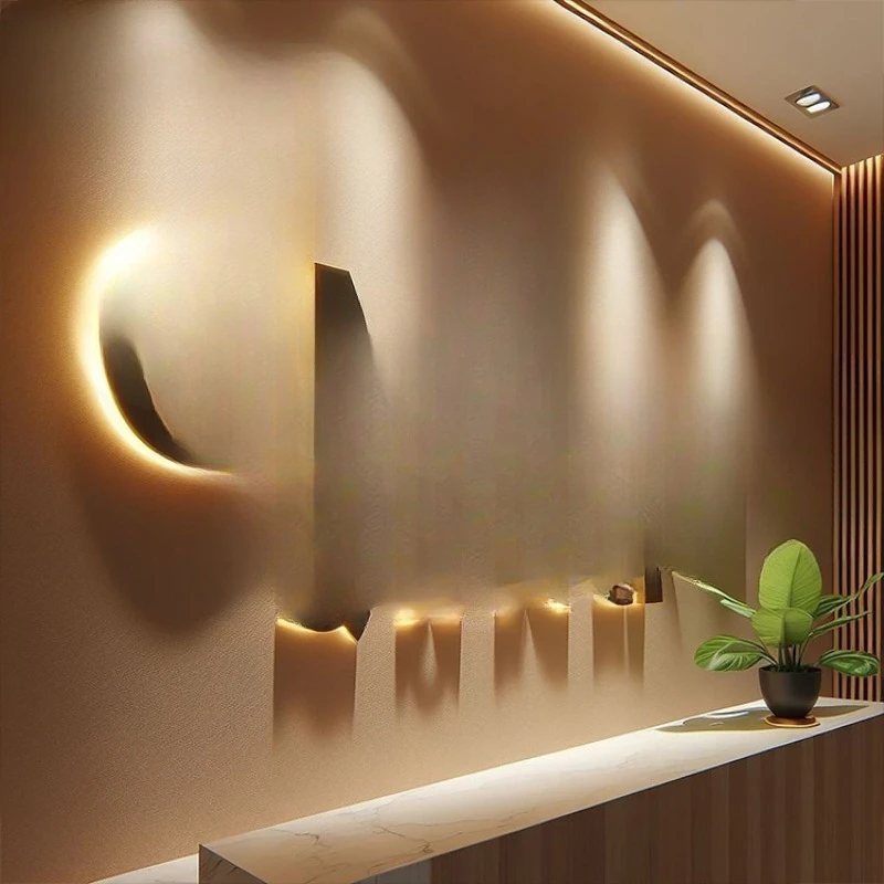 

3D Channel Letter Business Office Halo Lighting Channel Letter Business Backlight Electric Signage Wall Mounted Signs