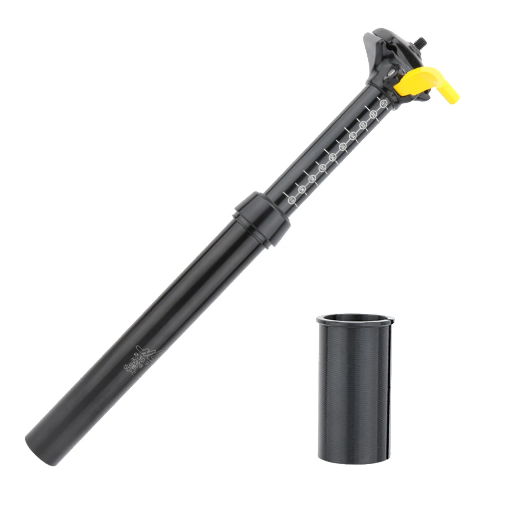 Durable And Lightweight Bike Seat Post Long Distance Riding Wide Compatibility Aluminum Alloy