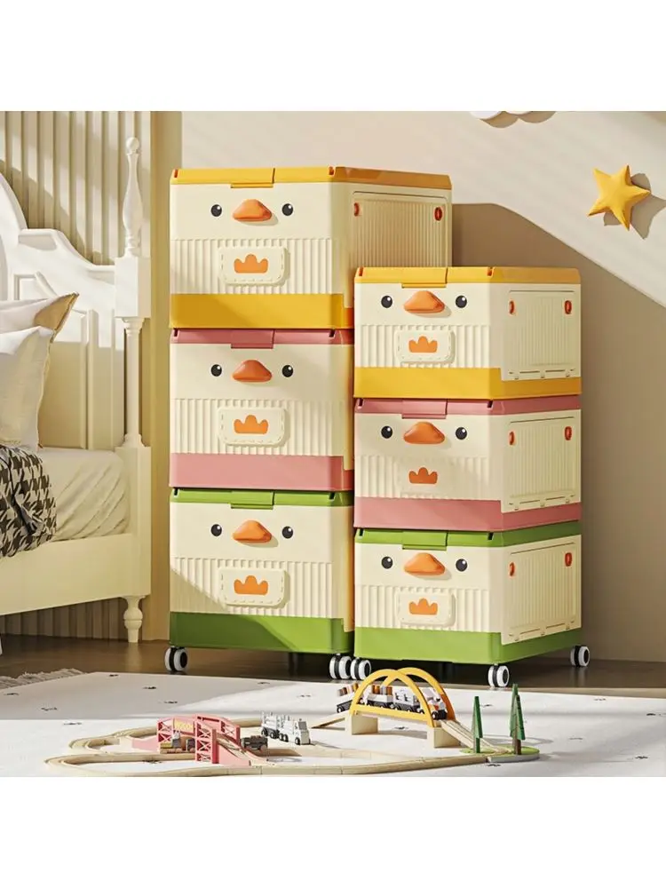 

Large Capaci Plastic Storage Box for Children's Toys Books And Snas Baby Organizer Box Blo Storage Container Home Use