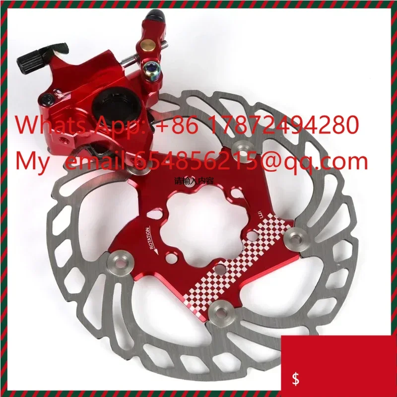 Hot Sales High Quality 140mm Road Bike CNC Wire Pull Double-Sided Drive Hydraulic Disc Brake Caliper