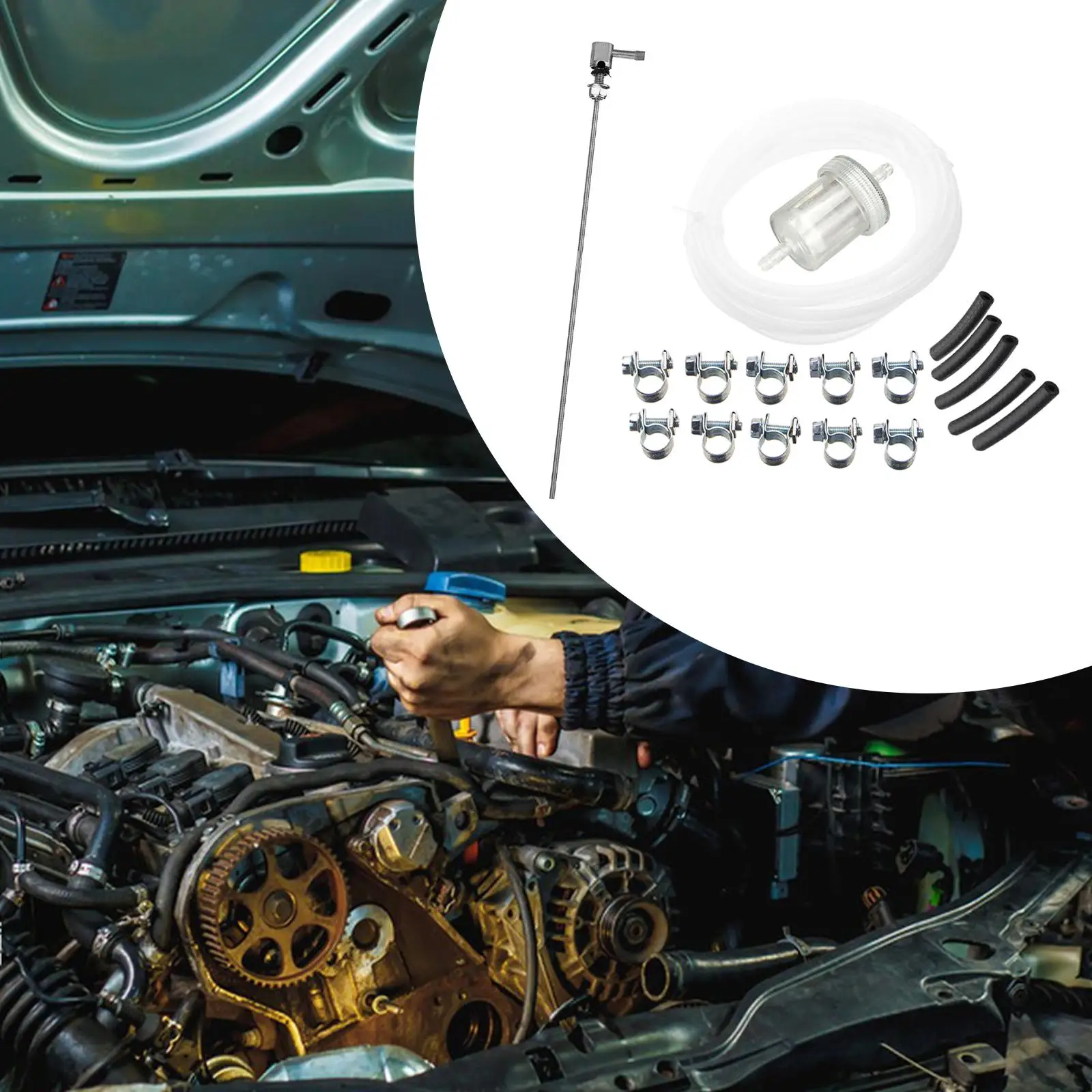 

Car Air Parking Heater Tube Diesel Heater Line Kit Spare Parts Durable