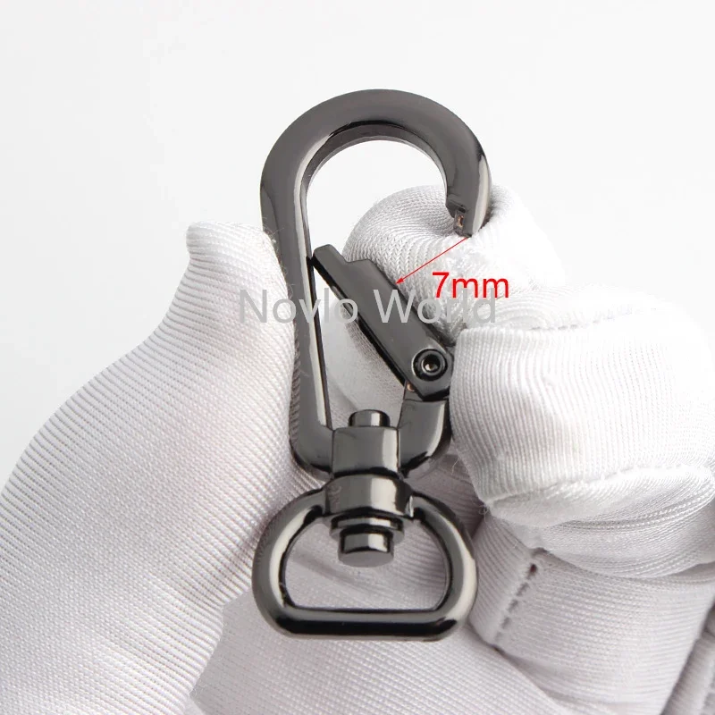 20-100 pieces 3 size 4 colors 13-16-19mm Metal Bags Strap Buckles Lobster Clasp Collar Carabiner Snap Hook