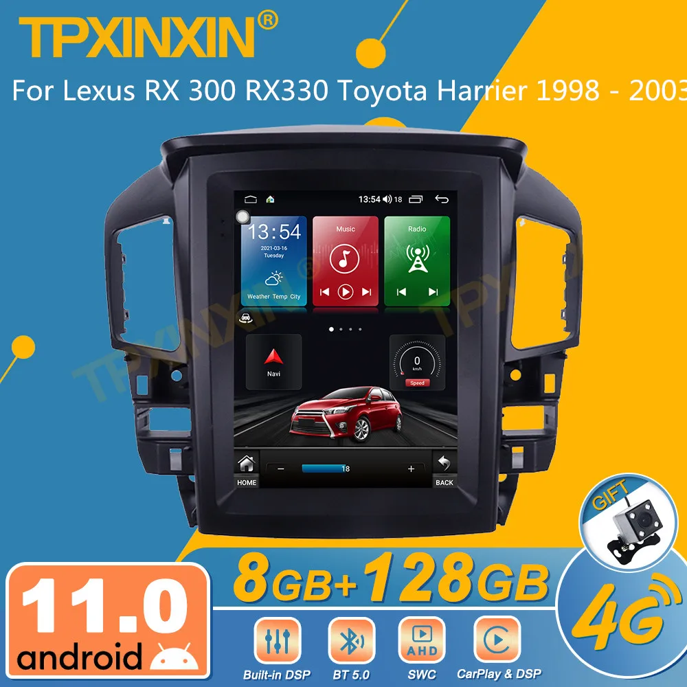 For Lexus Rx 300 Rx330 Toyota Harrier 1998 - 2003 Android Car Radio Vertical Screen Auto Gps Navigation Stereo Multimedia