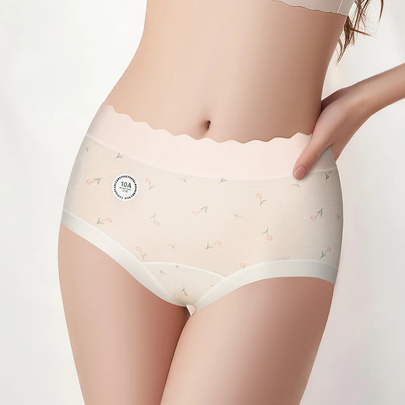 Fashion Triangular Panties Set Pack Flowers Women's Lingerie Underwear for Women Sexy Micro Briefs Lady Underpants Seamless