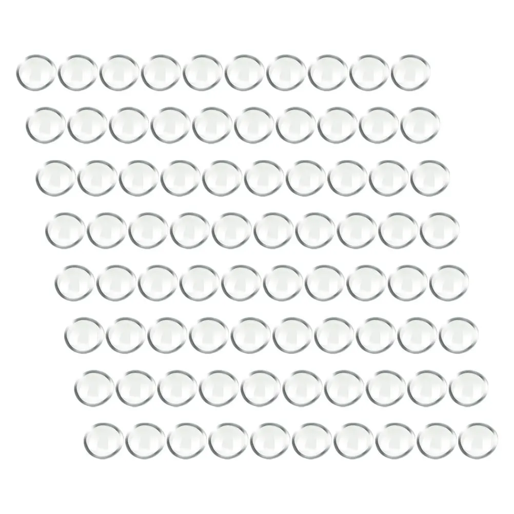 

300 Pcs Fish Tank Glass Beads Aquariums Clear Flat Marbles Crafts Vase Fillers Decorative Balls