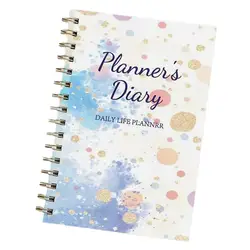 Weekly Planner 2025 Spiral Coil Agenda Planner Smooth Writing Planning Tool For Work Travel Notes Homework Study