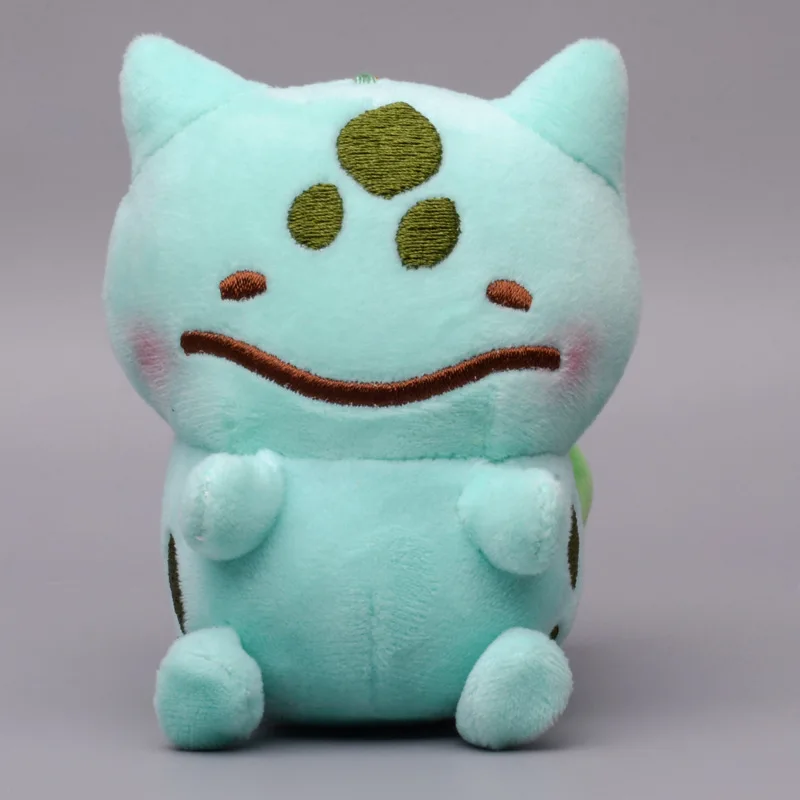 Porte-clés en peluche Pokémon pour enfants, jouets pendentif Pikachu, SLaura, Bulbasaur, Charmander, Sicilax, poupée en peluche Anime, cadeaux de Noël