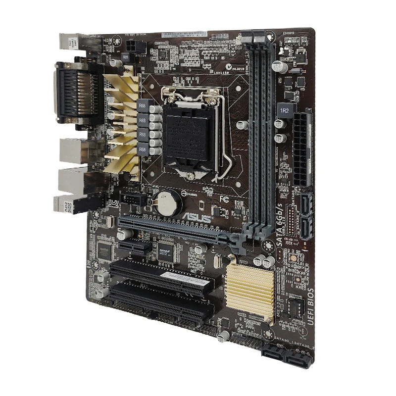 ASUS H81M-V3 Intel H81 Motherboard LGA 1150 CPU Core i3 4130 4160T i5 4430S 4670T i7 4770S Memory DDR3 USB3.0 SATA III Micro ATX