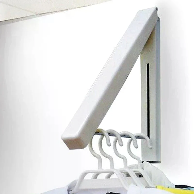 

Складная телескопическая скрытая вешалка для одежды без сверления для балконов, невидимая сушилка для белья