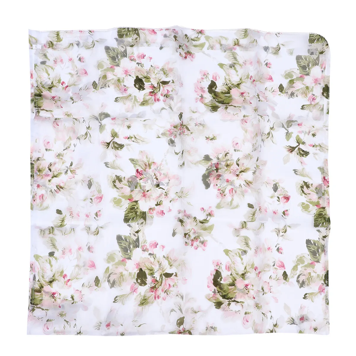 Sheer Window Curtains with Orchid Flower Pattern Premium Polyester Fabric for Home Decor Living Room Bedroom Natural Light Flow - view 4