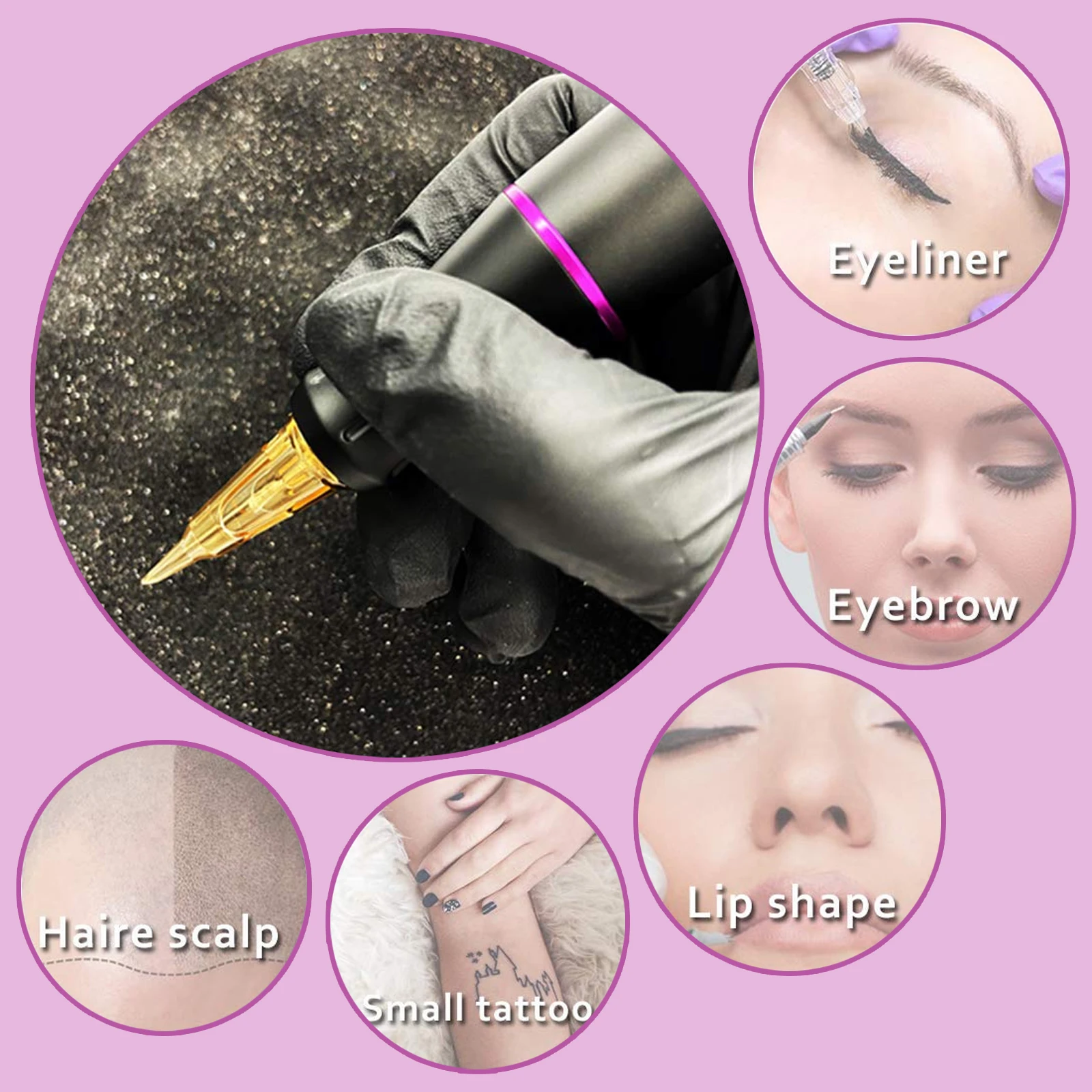 EZ Cartridge Tattoo Needles PMU SMP V Select  Micropigmentation Permanent Make-Up Eyelinver Lips Eyebrows Microblading