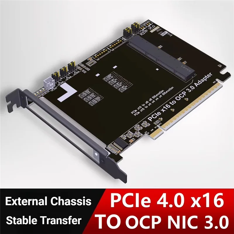 

CS-Support OCP NIC 3.0 Pcie 4.0 X16 To Gen-Z 4C+ /SFF-TA-1002 Adapter Card External Chassis Pcie X16 Expansion Card