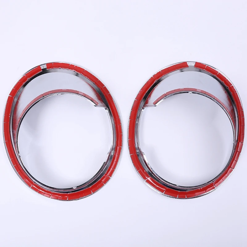 

ABS Chrome Polish Silver Front Fog Light Lamp Cover Trim Accessories for X1 F48 2016 2017 2018 2019