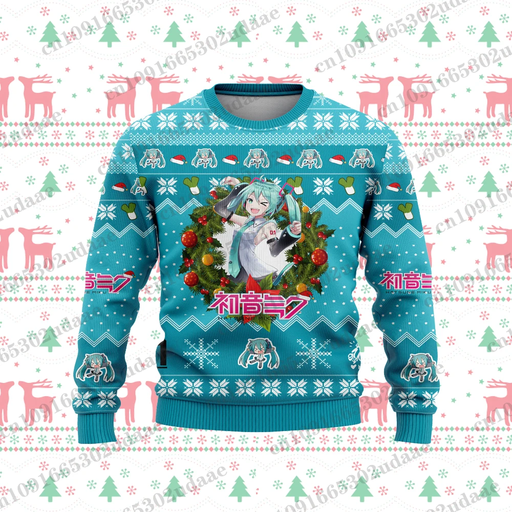 Pull à capuche Hatsune ata KuChristmas pour hommes et femmes, sweat-shirt pour couple, pull d'automne, haut tendance, 2025, 2025