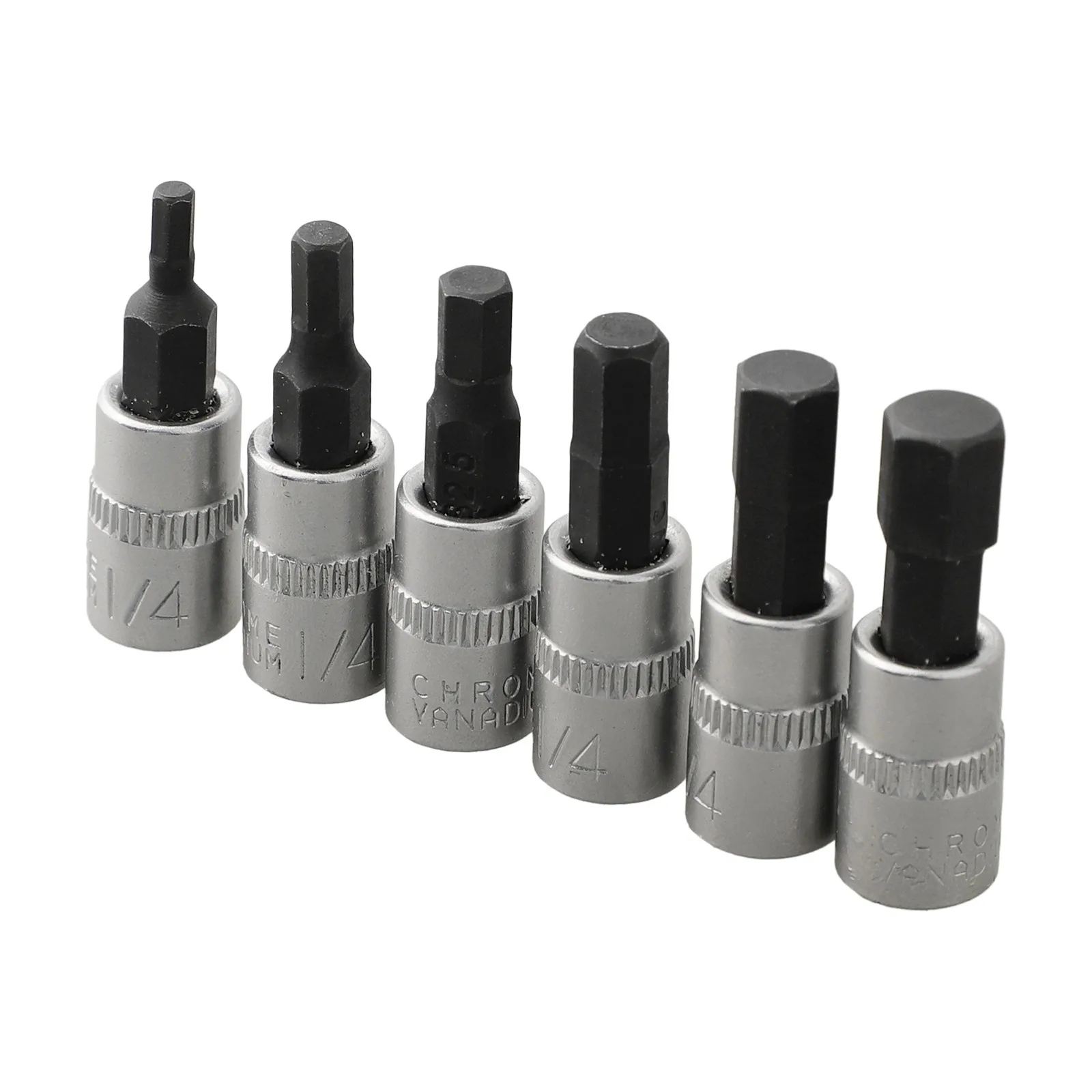 1Pc Hex Head Screwdrivers Bits 1/4 Inch Drive Socket Ratchet Socket Wrench Adapter Hand Tools Hand Tools H3 H4 H5 H6 H7 H8 Tools