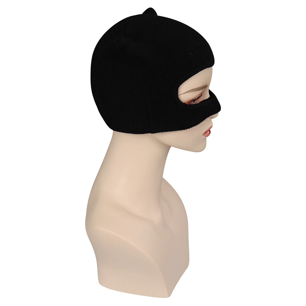 Selina Kyle Mask Bat Knight Disguise Cartoon Bruce Cospaly Jumpsuit Cloak Headwear Costume Outfits Halloween Carnival Party Suit - view 5