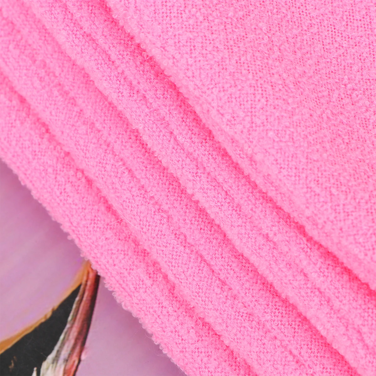 

2 Pairs Pink Insulated Cotton Gloves Paraffin Wax Bath Treatment Mitts Therapy Hand Spa Cover Thick Moisture Absorption Warm