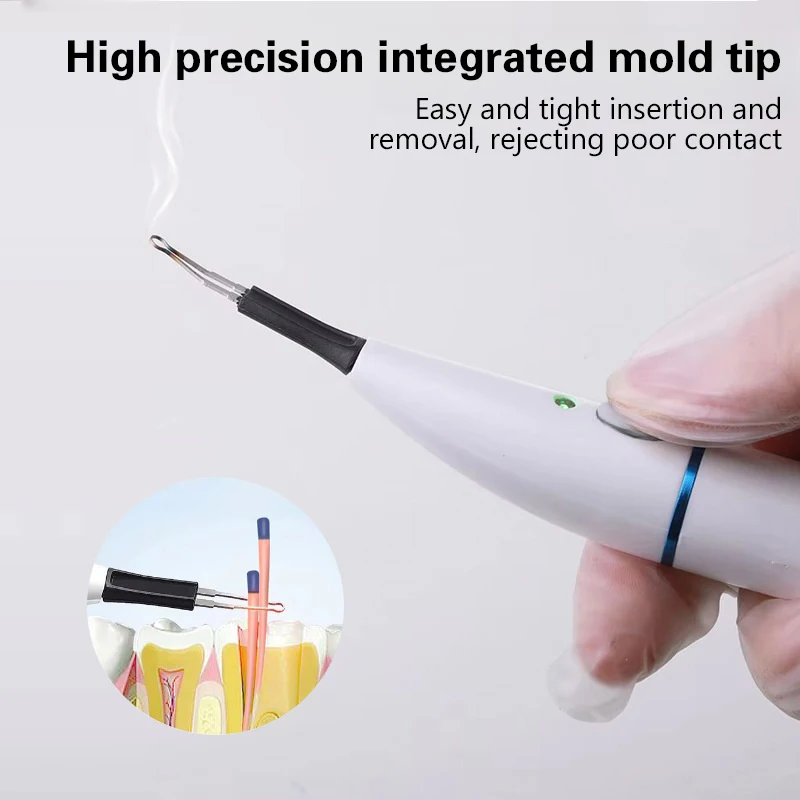 4Pcs/Pack Dental Heated Gutta Cutter Tips  Heat-Resistant Gutta Percha Point Heating Cutter Tooth Dental Tools