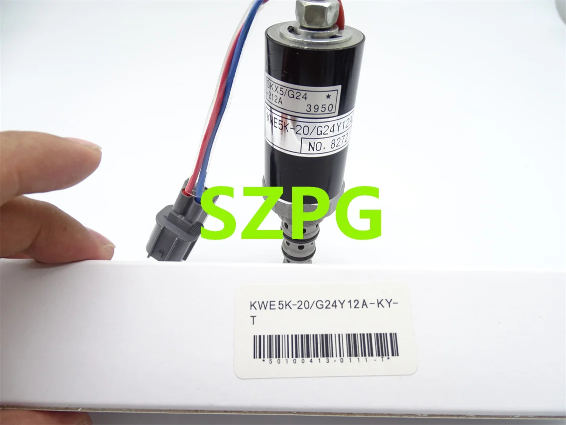 

LEBON KWE5K-20 G24Y05 SOLENOID VALVE for Excavator Spare Parts SK-X5 with 6 Months Warranty