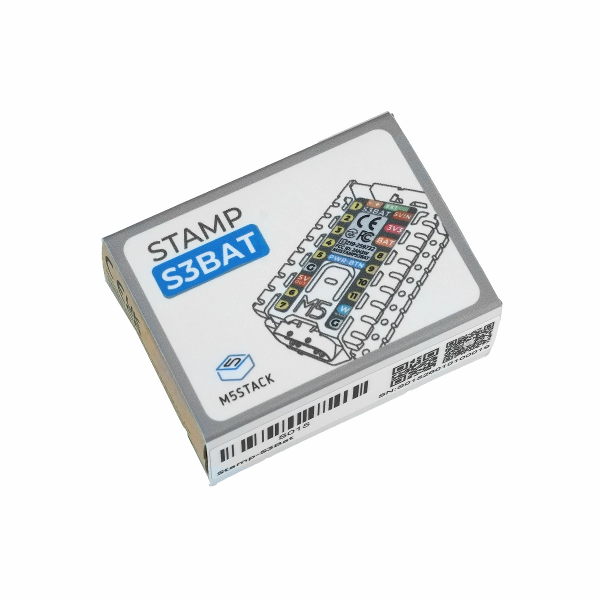 Oficjalny moduł M5StampS3 BAT firmy M5Stack ze złączem baterii — zdjęcie produktu 6