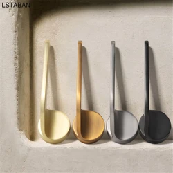Gray Simple Bedroom Door Lock Zinc Alloy Indoor Split Silent Lock Room Silent Wooden Door Mechanical Locks Furniture Door Handle