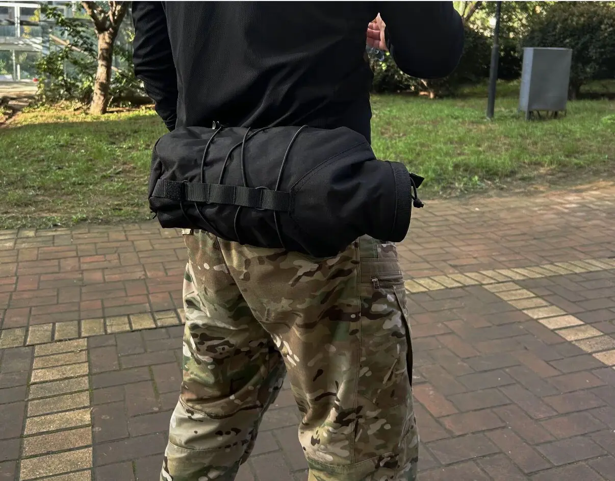 4.5 liters Ken military-style backpack, cross-body bag, tactical waist bag, sports round-shaped single-shoulder bag, outdoor EDC