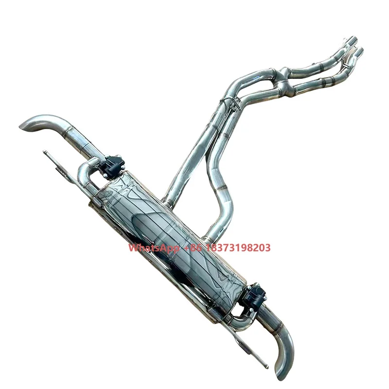 

High-performance Sports Car Stainless Steel Exhaust Rear Section for SQ5 3.0T Model Exhaust Catback Pipe