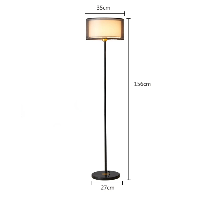 Nordic Creative Led Floor Lamp Simple Modern Home Deco Bedroom Bedside Ligths for Living Room Sofa Remote Control Vertical Lamp