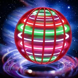 Flying Ball Boomerang Drone Flyorb Magic With LED Lights Gift Hover Ball Fly Nova Orb Flying Spinner Fidget Children Family Toys