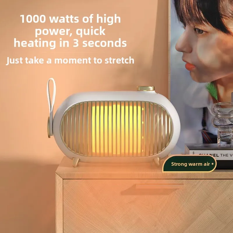 

Portable Electric Heater for Home Use Specially Designed for Winter Bedroom Heating Built in Overheat Protection Instant Heating