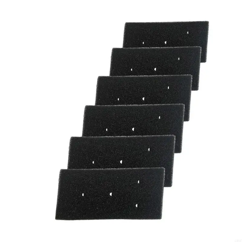 G8TC -Packung mit 6 flexiblen Schwamm Linusenfiltern Waschzubehör für Waschmaschine Trockner