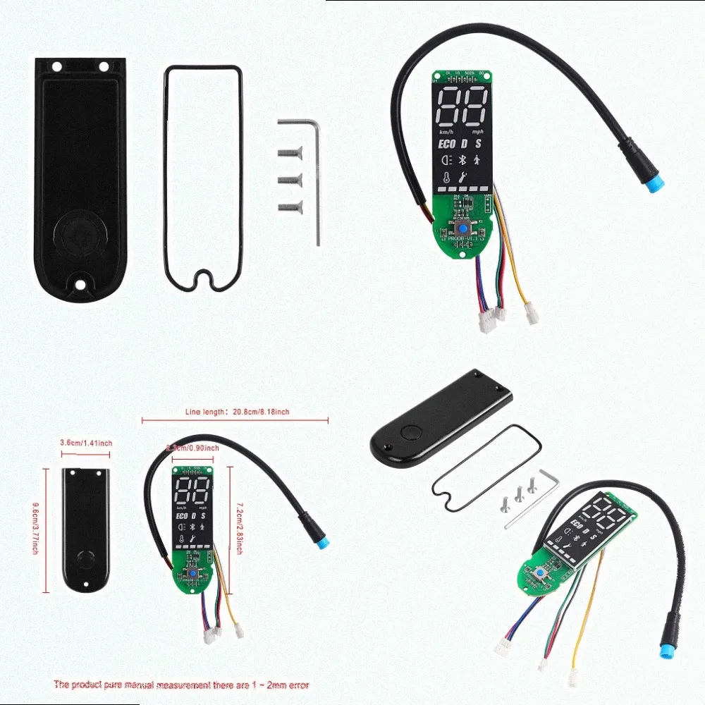 Scooter Control Switch As Shown In Images for ninebot for MAX G30 Dashboard PCB Integrated Board Wear-resistant Construction