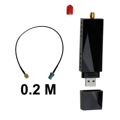 SINOSMART DAB Radio USB-ontvanger voor EU – Ondersteunt Android 5.0+ autohoofdeenheden (met antenne / OEM antenneadapteropties)