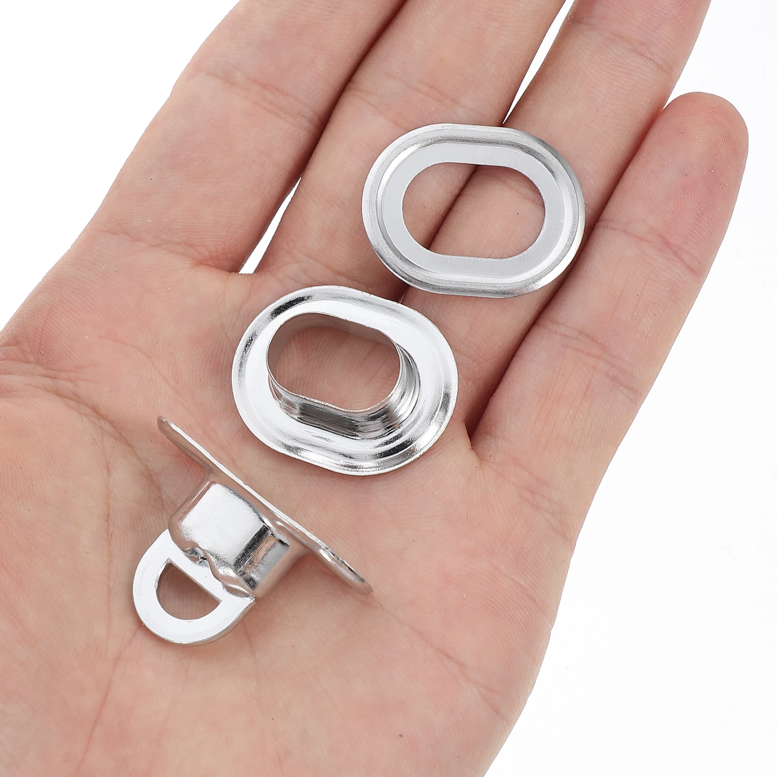 

20Pcs Twist Lock Clasp Oval Eyelet Brass Metal Locks for Handbags Purse Making Repair DIY Bag Hardware