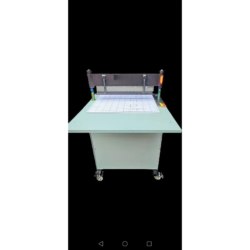 Electric cloth cutting machine Cutting machine Sawtooth cutting prototype Cloth breaking machine Leather   sample