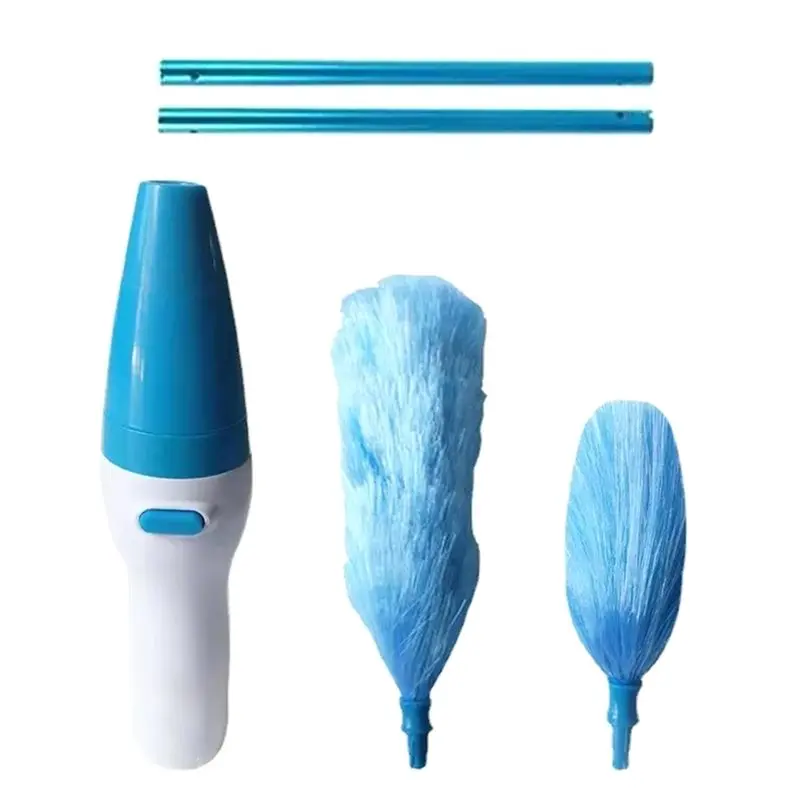 A52Q-Elektrischer Staubentferner, Rotation, großer Griff, wiederaufladbare Reinigungsbürste, Werkzeuge für den Heimgebrauch