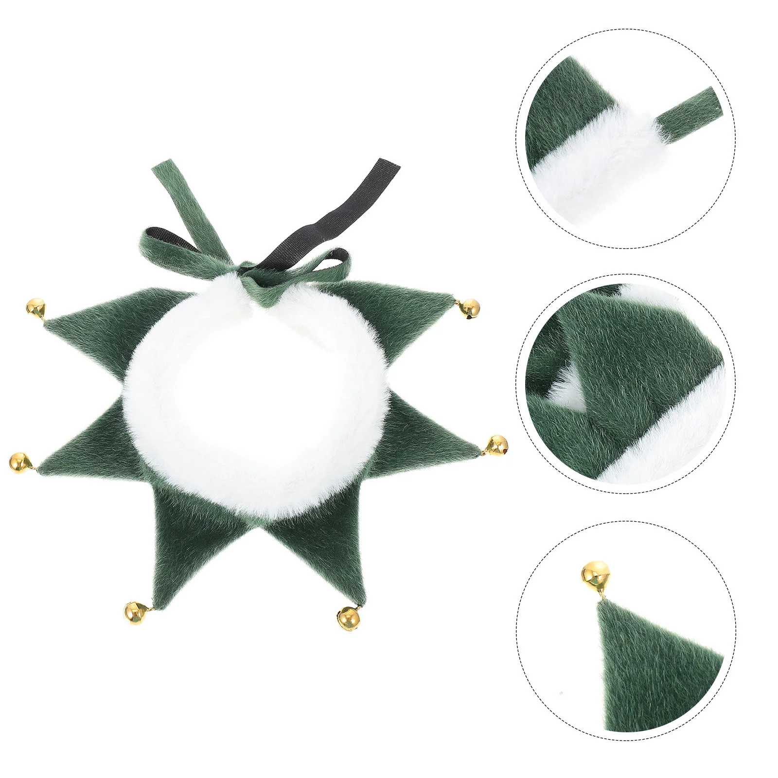 

1Pcs Pet Christmas Scarf Lovely Warm Scarf Bell Design Dog Cat Neck Ornament Xmas Party Accessory Pet Neck Decoration