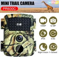 Mini Trail Hunting Camera 20MP 1080P Wildlife Forest Animal Cameras Wild Hunter Cam Mini600 Photo Trap Surveillance Tracking