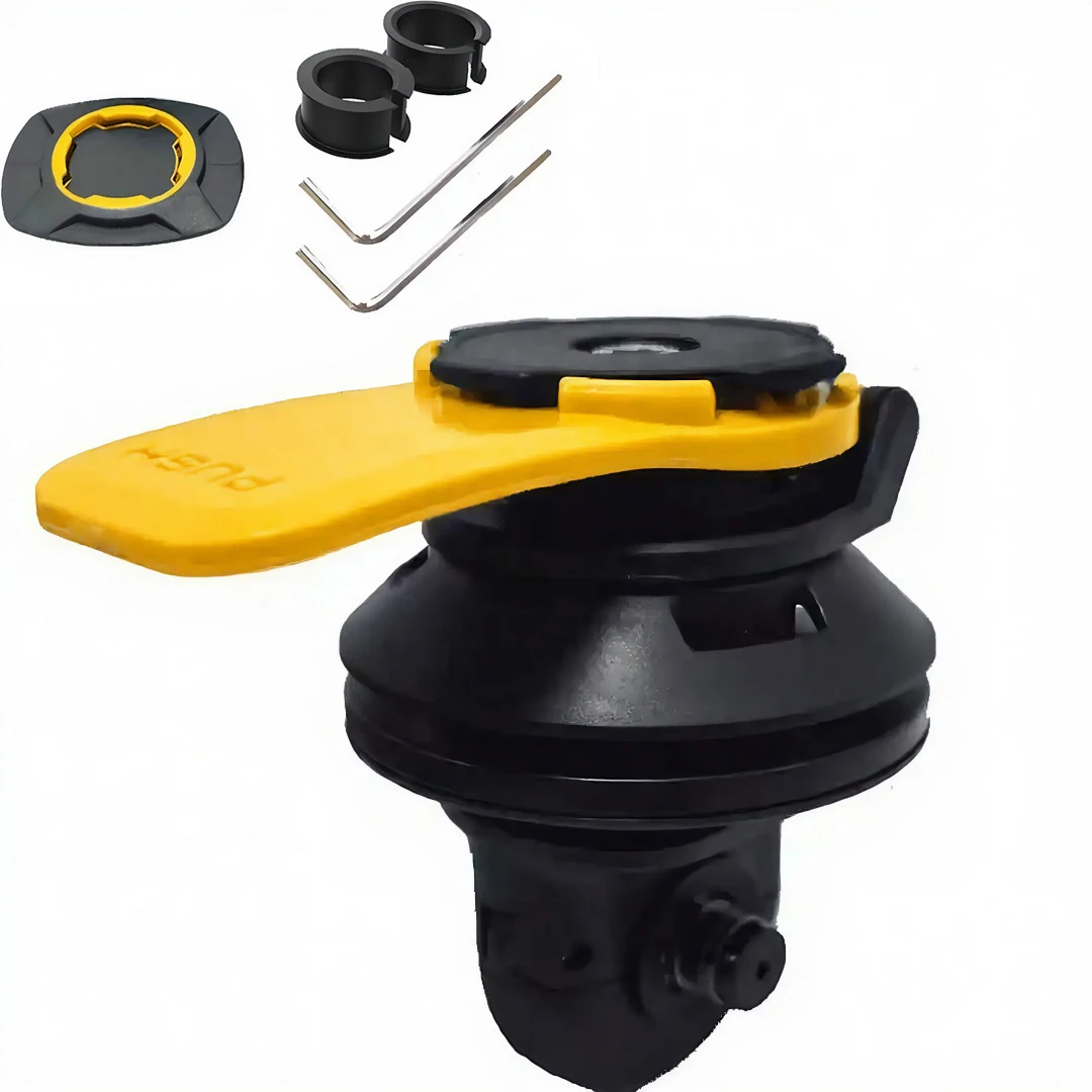 

Universal Motorcycle Phone Vibration Dampener, Anti-Shock Absorber Module for rearview mirror Mount, Fits All Phones ATV Bike