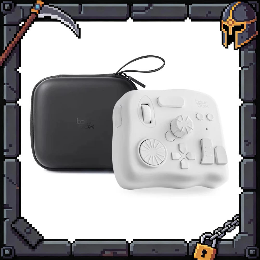 TourBox Elite Office Keyboard Efficient Management Of Materials Drawing Keyboard Dual Channel Bluetooth 5.0 Pc Accessories Gifts