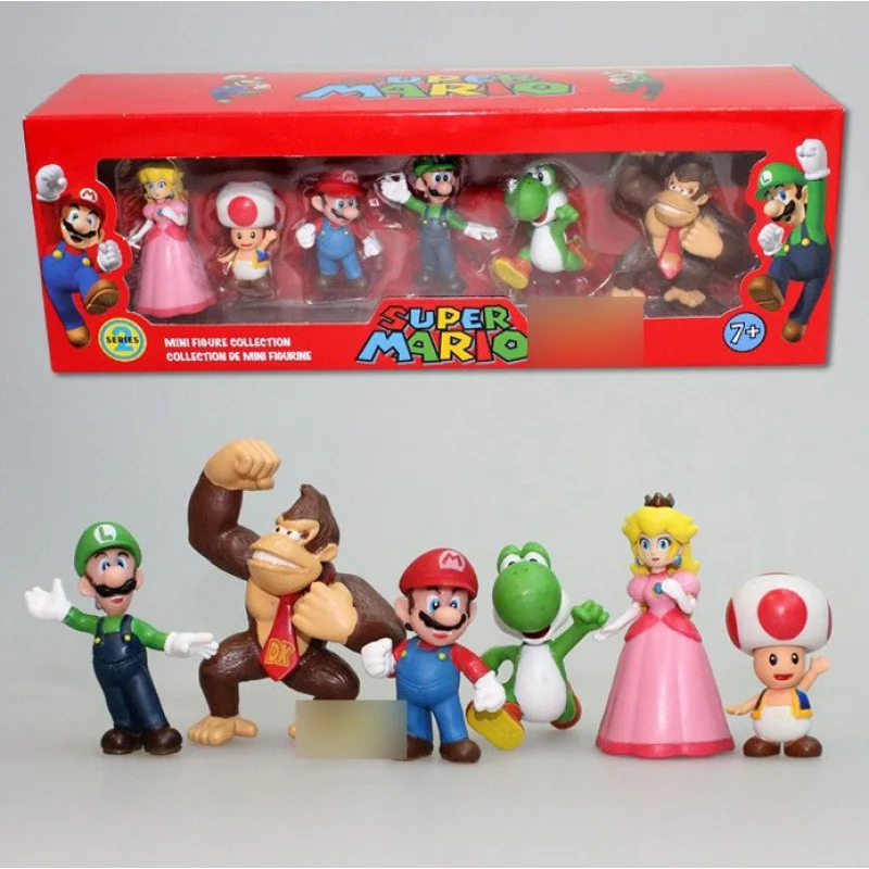 New Super Mario Bros Ornament Car Decoration DIY Accessories Children's Day Gift