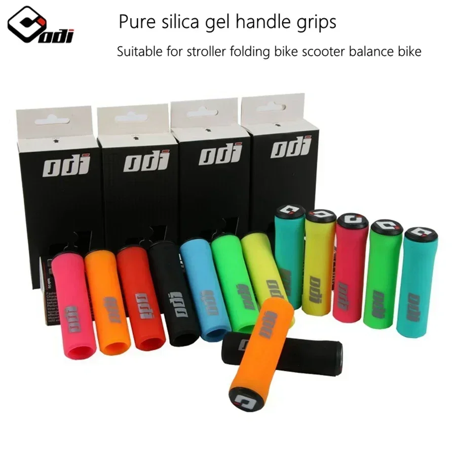 ODI Handlebar Grips for Children Balance Bike Sliding Bicycle 22.2mm pure silicagel Ultralight non-slip Grip Including PV plug