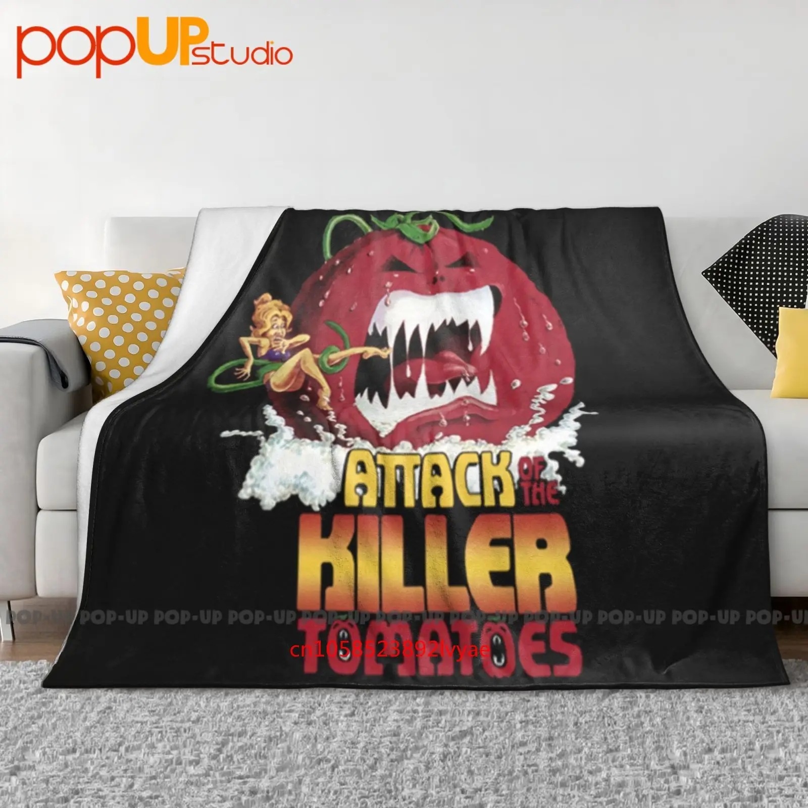 

Attack Of The Killer Tomatoes Ultra-Soft Blanket Quilt Winter Sofa Cover Bed Covers