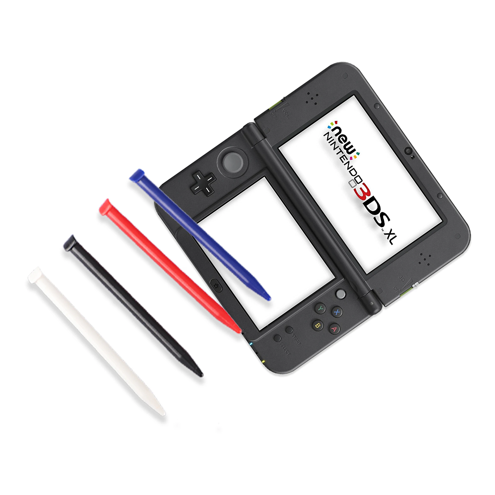 جديد 3DS XL قلم ستايلس ، استبدال ستايلس متوافق مع نينتندو جديد 3DS XL ، 4 في 1 كومبو اللمس Styli مجموعة أقلام متعدد الألوان ل