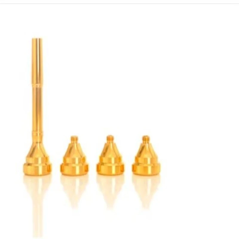 Multi‑Function Trumpet Mouthpiece 4Pcs Set Brass Instrument Replacement Parts