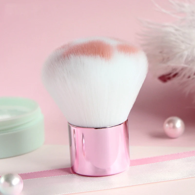 Cat Claw Makeup Brush, Pó de beleza, Face Blush, Escova de fundação profissional, Grandes cosméticos, Soft Make Up Brush