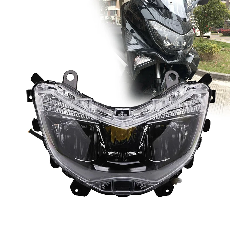 

For YAMAHA 2016 2017 2018 2019 NMAX155 NMAX125 Motorcycle Front Head light Headlamp NMAX 155 NMAX 125 LED Headlight 2017 2018