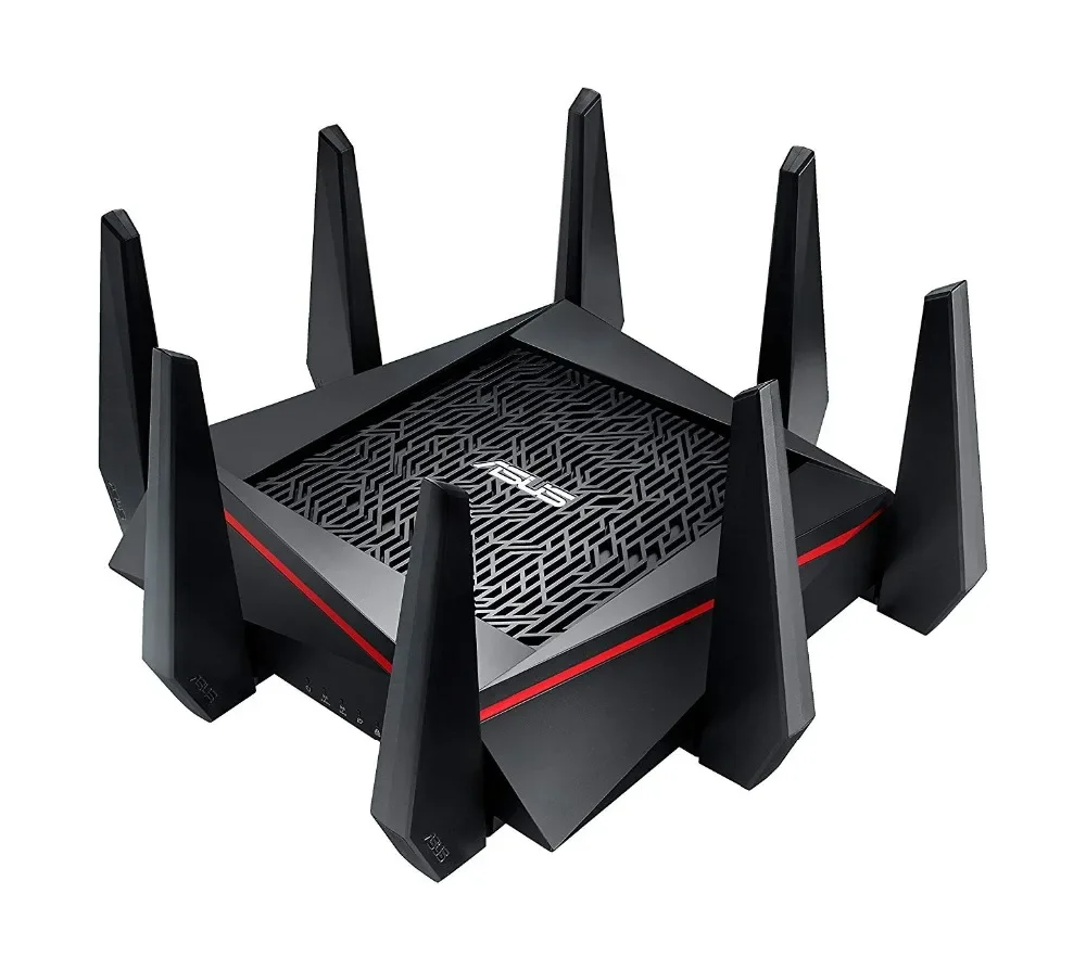 

ASUS RT-AC5300 AC5300 WiFi Gaming Router Tri-Band 5330 Mbps, MU-MIMO AiMesh for Mesh Wi-Fi System