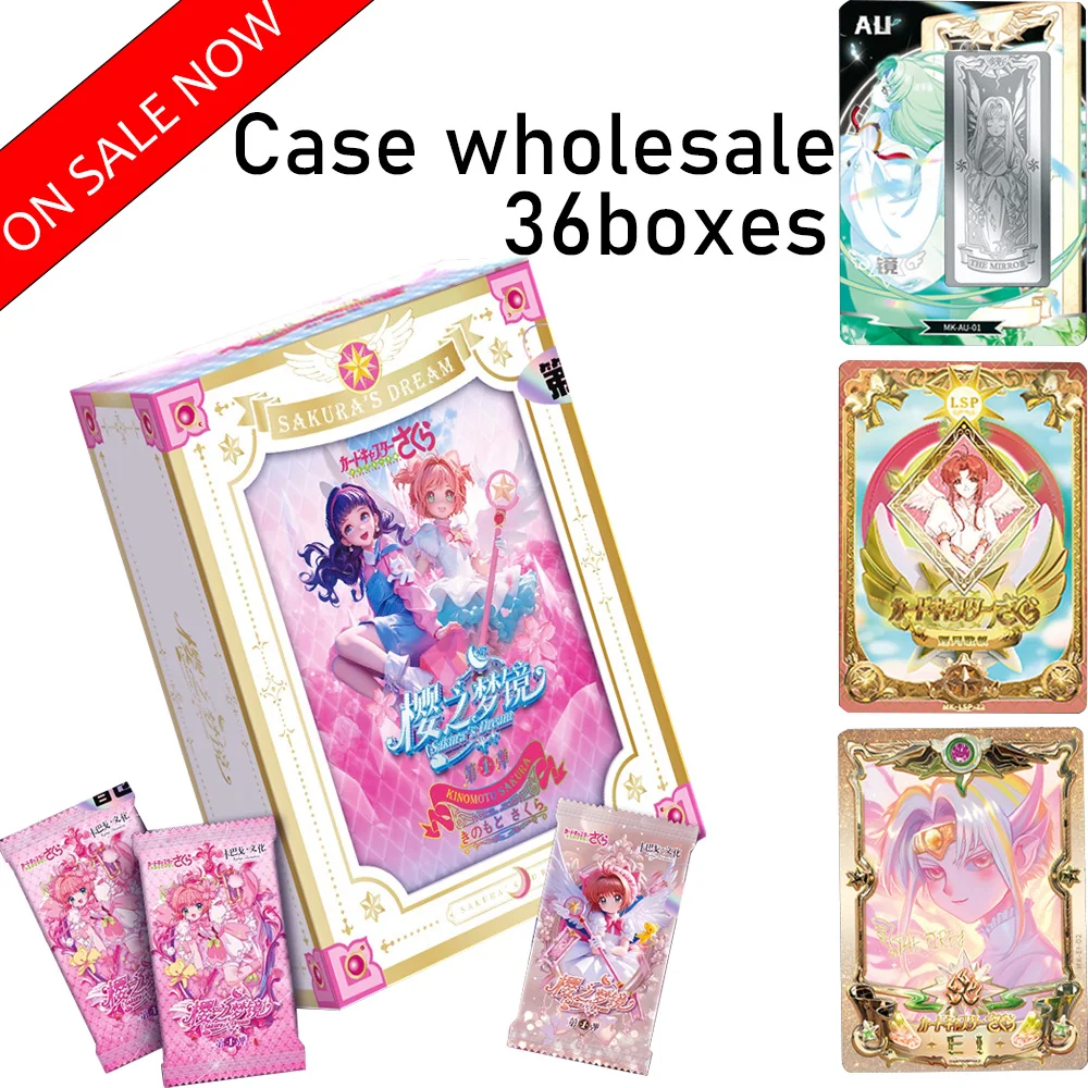 Wholesale Low Price Kabag Sakura's Dream Cardcaptor Sakura Anime Character Collection Card Children's Toy Girl Christmas Gift