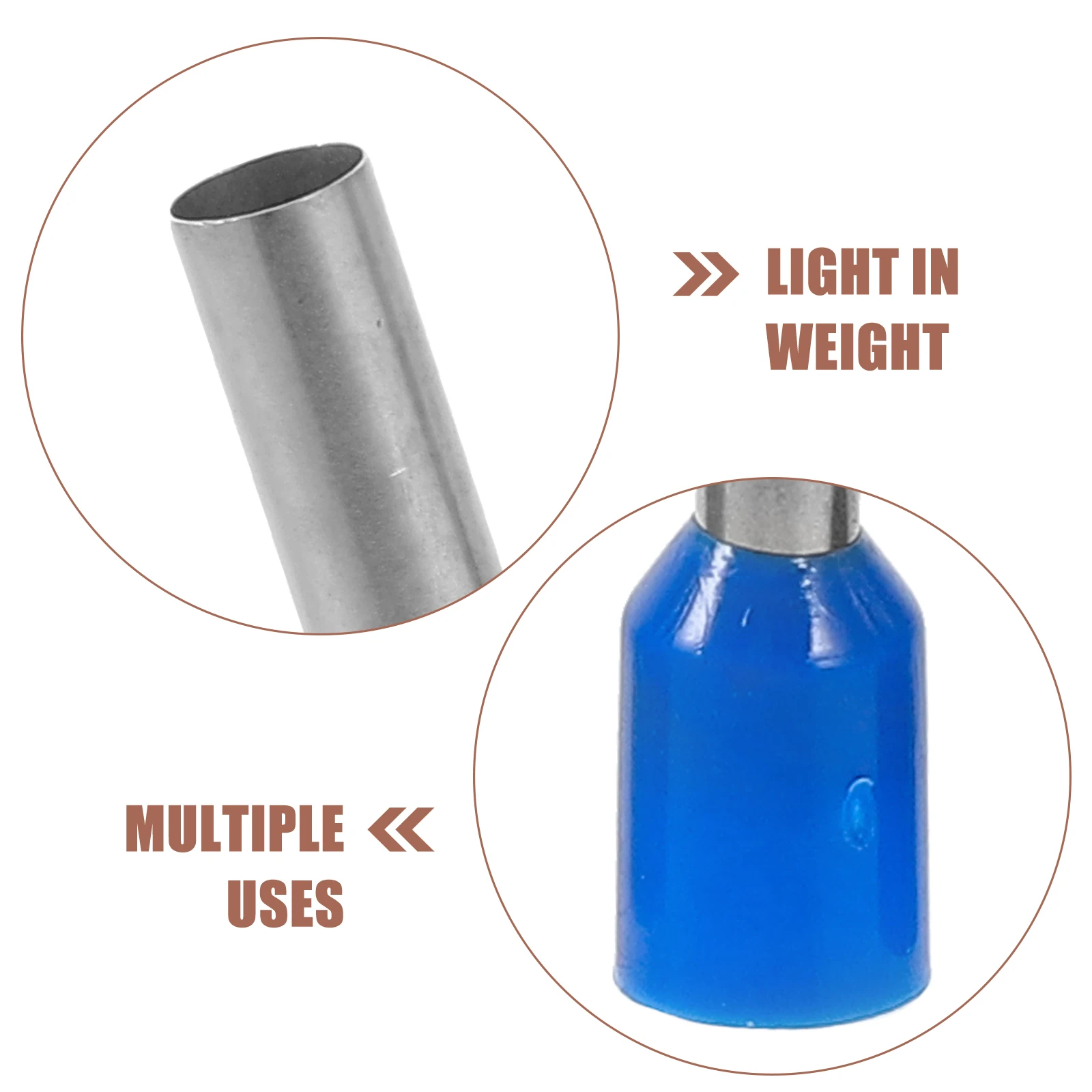 

1200pcs Pre-Insulated Terminals Wire Crimp Connectors Electrical Cable Terminal Kit Automotive Home Use Copper Material